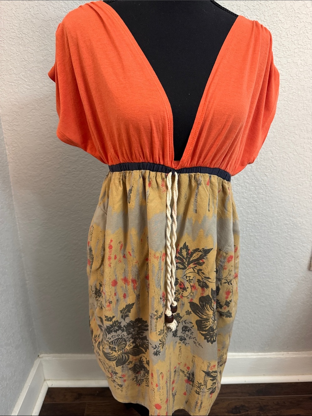 Scrapbook Orginals Deep V Dress